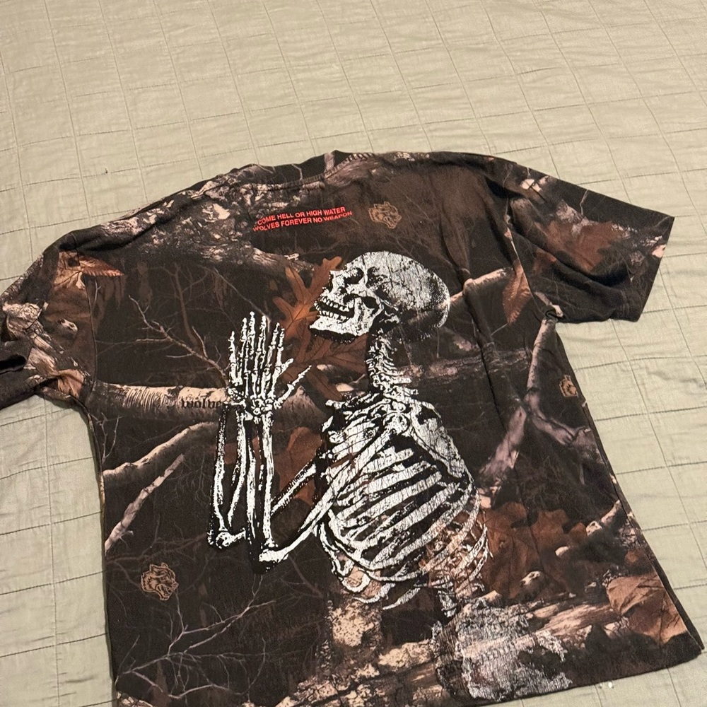 Darc Sport Brown Skeleton Graphic Tee